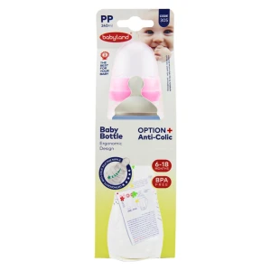 شیشه شیر ارتودنسی 18-6 کد 305 بی بی لند 240 میلی لیتر